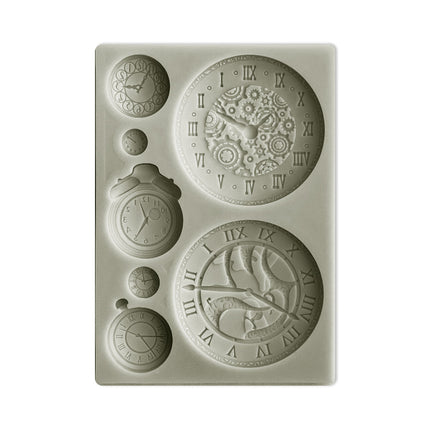 Moule en silicone A6 - Horloges autour du monde