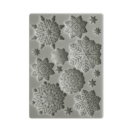 Moule en silicone A6 - Flocons de neige