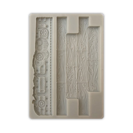 Moule en silicone A6 - Songs of the Sea bois et mécanismes