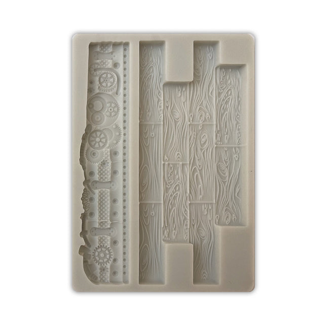 Moule en silicone A6 - Songs of the Sea bois et mécanismes