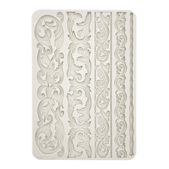 Grand moule en silicone A4 - Rayures