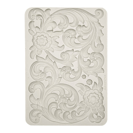 Grand moule en silicone A4 - Frises