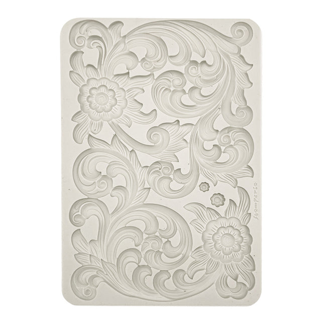 Grand moule en silicone A4 - Frises