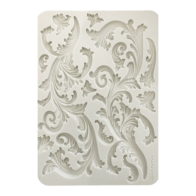 Grand moule en silicone A4 - Volutes