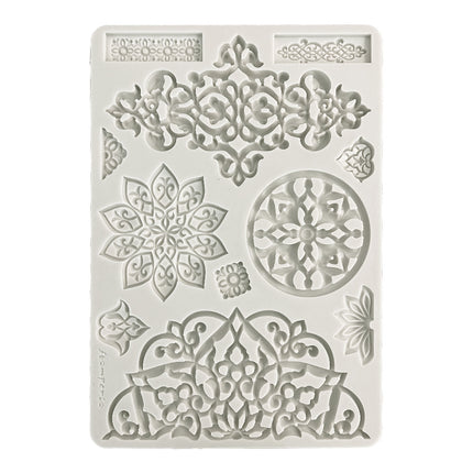 Grand moule en silicone A4 - mandala