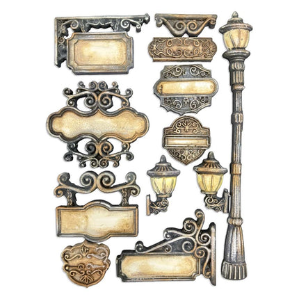 Moule en silicone A5 - plaques Art of Travelling