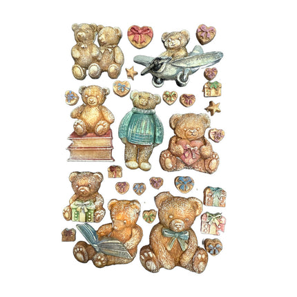 Moule en silicone A5 - The Owl's House ours en peluche