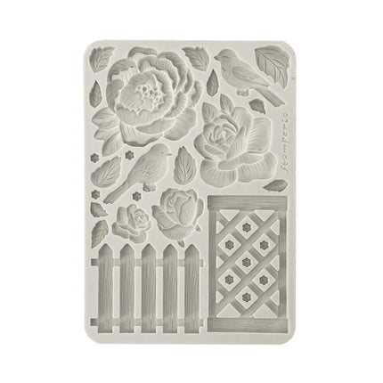 Moule en silicone A5 - clôture House of Roses
