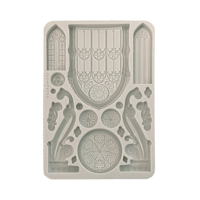 Moule en silicone A5 - Éléments d’architecture gothique Master of Magic