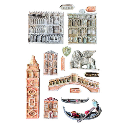 Moule en silicone A5 - Venice City of Art monuments