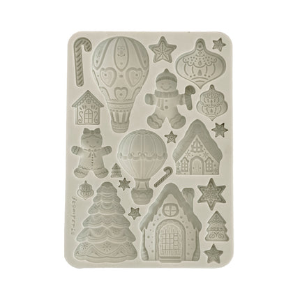 Moule en silicone A5 - pains d’épices Candy Christmas