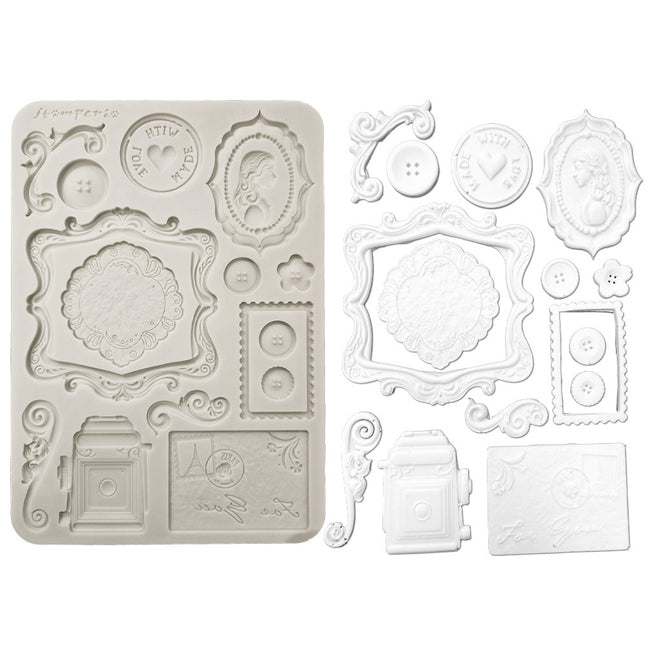 Moule en silicone A5 - Quiet Days assiettes