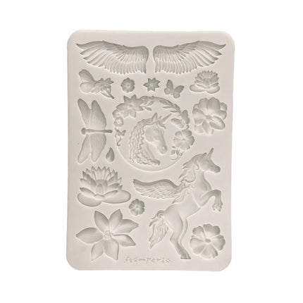 Moules en silicone avec motifs A5 pour loisirs créatifs - Wonderland
