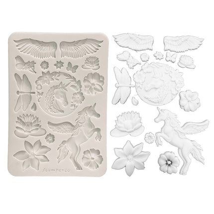 Moules en silicone avec motifs A5 pour loisirs créatifs - Wonderland