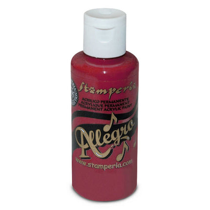 Peinture Allegro 59 ml rouge violacé
