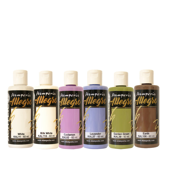 Sélection Allegro pour loisirs créatifs 6 couleurs - All Around