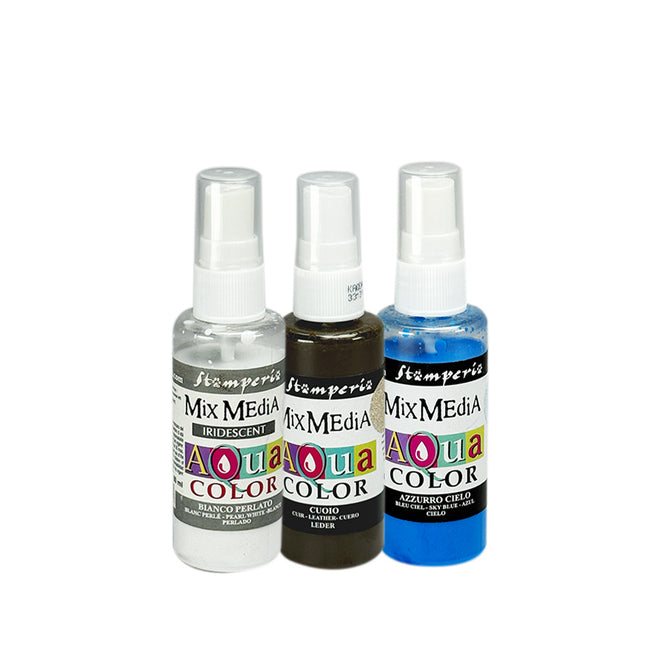 Sélection Aquacolor pour loisirs créatifs, 3 couleurs - Silent Night