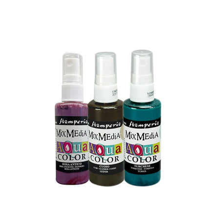 Sélection Aquacolor pour loisirs créatifs, 3 couleurs - Jardins du temps
