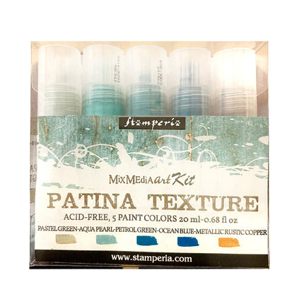 Peintures à effet patiné 5x20 ml
