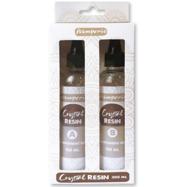 Résine cristal 1:1 300 ml. (150/150)