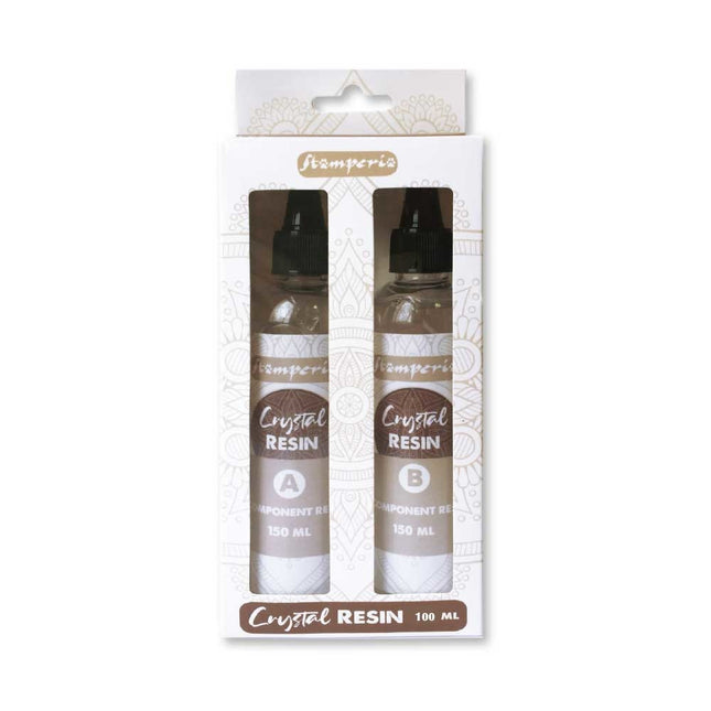 Résine Crystal 1:1 - 100 ml. (50ml+50ml.)