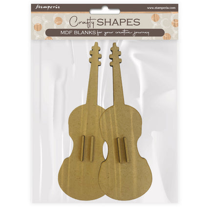 Formes créatives : violon de musique