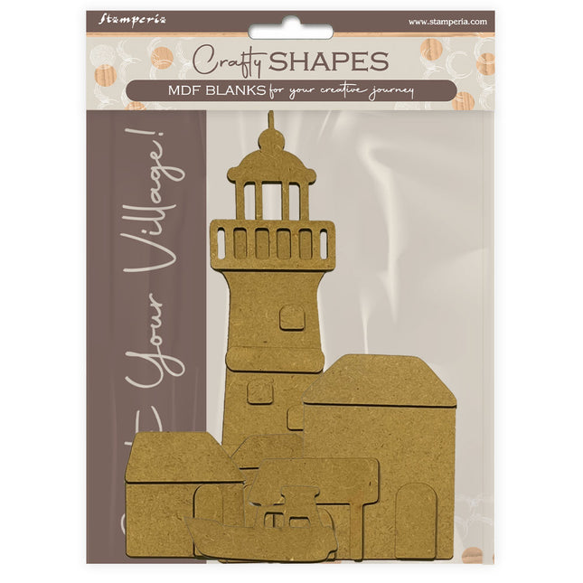 Formes créatives : paysage de phare Silent Sea