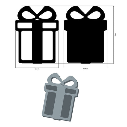 Formes créatives : cadeau Candy Christmas