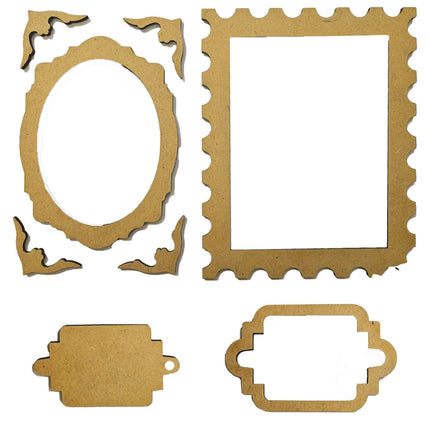 Formes créatives : cadres et plaques Quiet Days