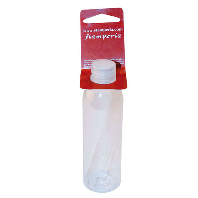 Flacon en plastique avec bouchon à vis 120 ml