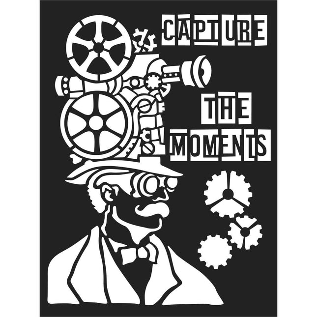 Pochoir épais 15x20 cm Capture the moment