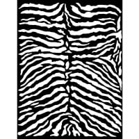 Pochoir épais cm 20X25 - Savana motif zèbre