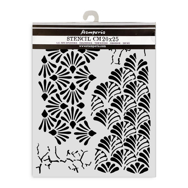 Pochoir épais 20X25 cm - Motifs variés Alterego