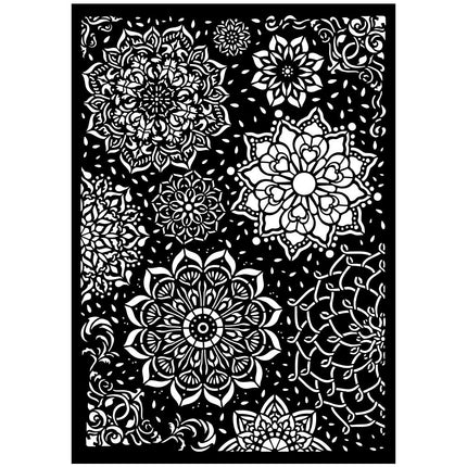 Grand pochoir A3 - mandala