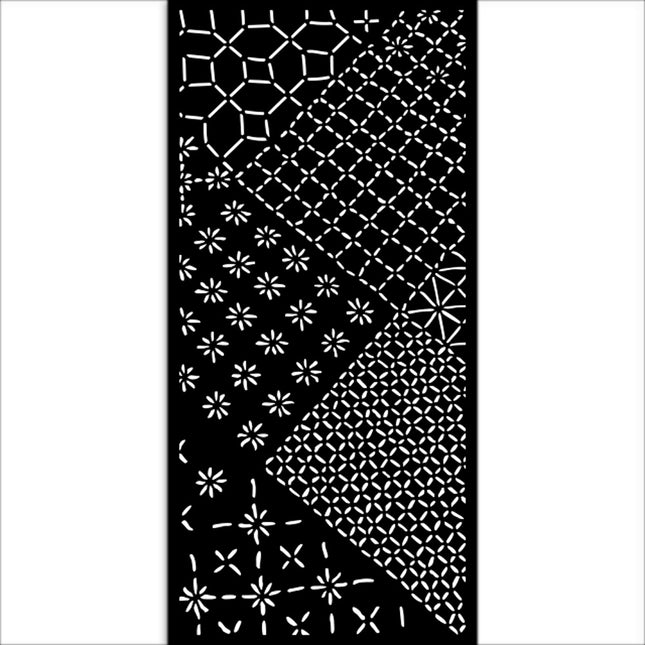 Pochoir épais cm 12X25 - Quiet Days carreaux variés