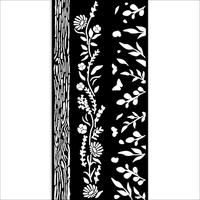Pochoir épais 12X25 cm - Create Happiness Welcome Home nature