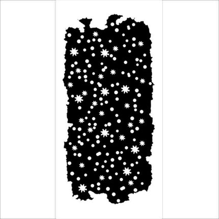 Pochoir épais cm 12X25 - Petits pois