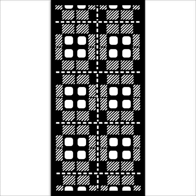 Pochoir épais cm 12X25 - Gear up for Christmas motif tissu