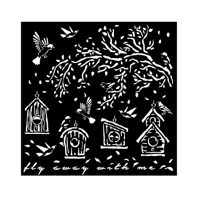 Pochoir épais cm 18X18 - Nids de jardin