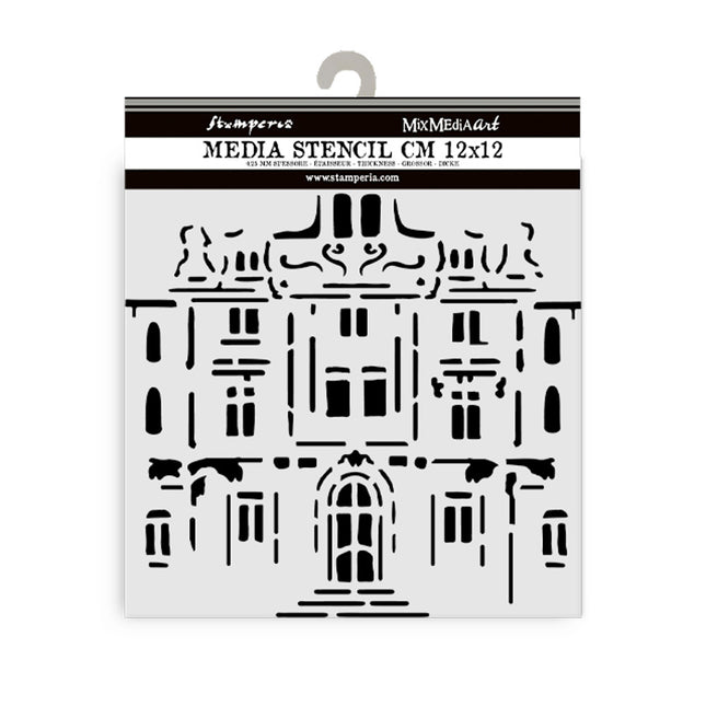 Pochoir épais 12X12 cm - Art of Travelling palais