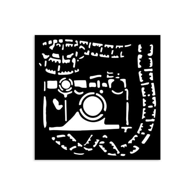Pochoir épais 12X12 cm - Art of Travelling photographie