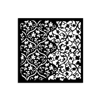Thick stencil cm 12X12 - Tapestry