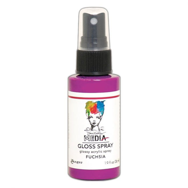 Ranger • Dina Wakley média spray brillant Fuchsia