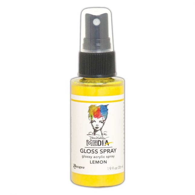 Ranger • Dina Wakley, spray brillant pour médias Citron