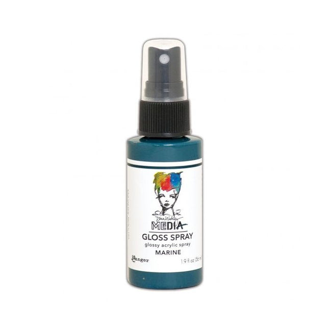 Ranger • Dina Wakley, spray brillant pour médias Bleu marine