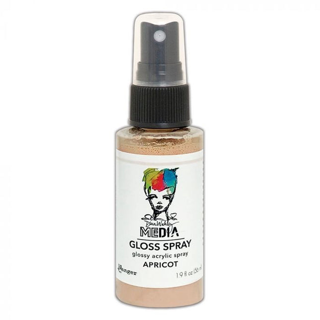 Ranger • Dina Wakley MEdia sprays brillants 2oz abricot