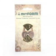 Ornements métalliques Mitform Coins 1