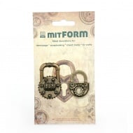 Embellissements en métal Mitform Padlocks 1
