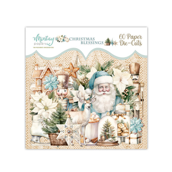 Découpes en papier - Christmas Blessings, 60 pièces