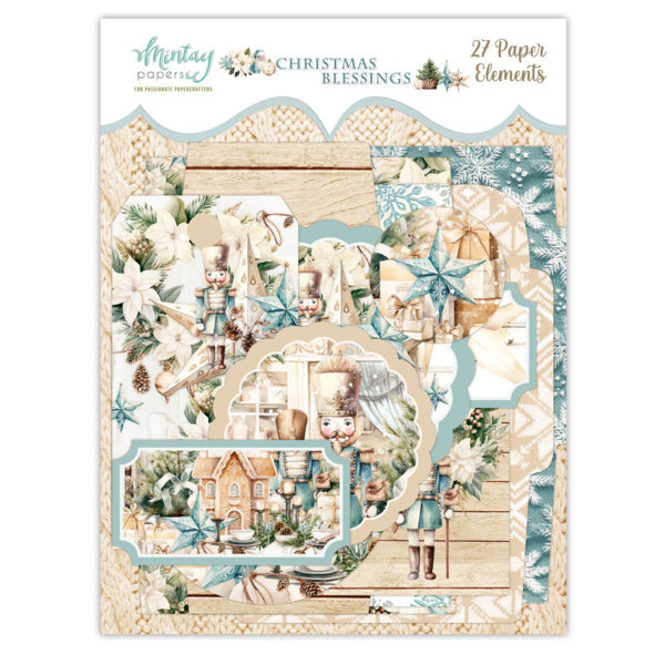 Éléments en papier - Christmas Blessings, 27 pièces